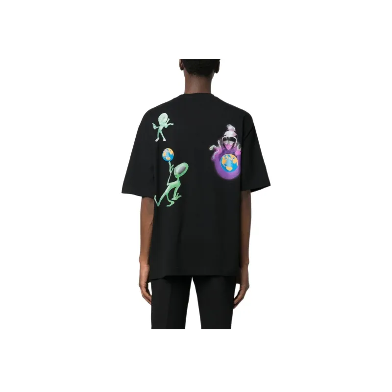 OFF WHITE T Shirts Men Black-3