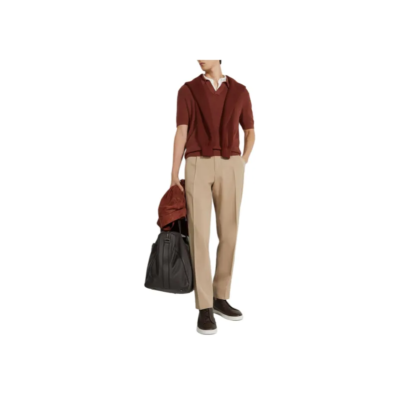 Zegna Cotton Polo Shirt-1