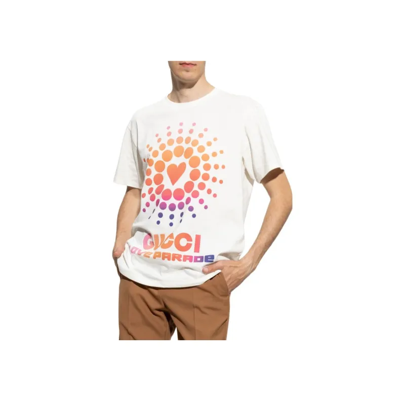 GUCCI T Shirts Men White-2