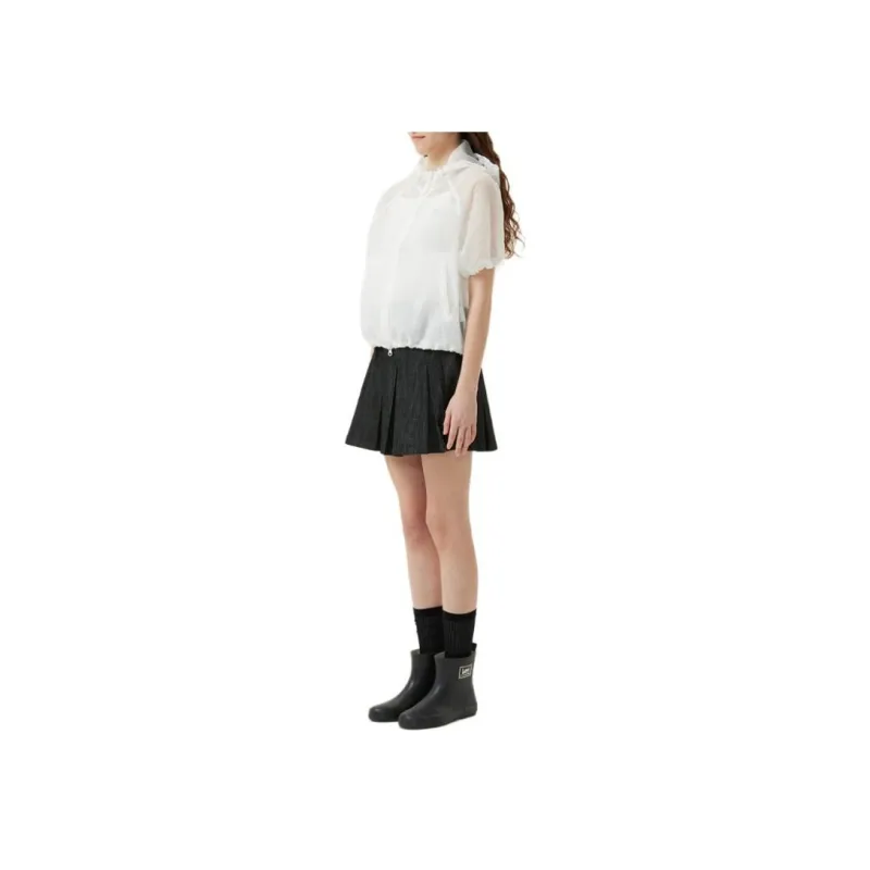 Lee Trench Coats Women's White-4