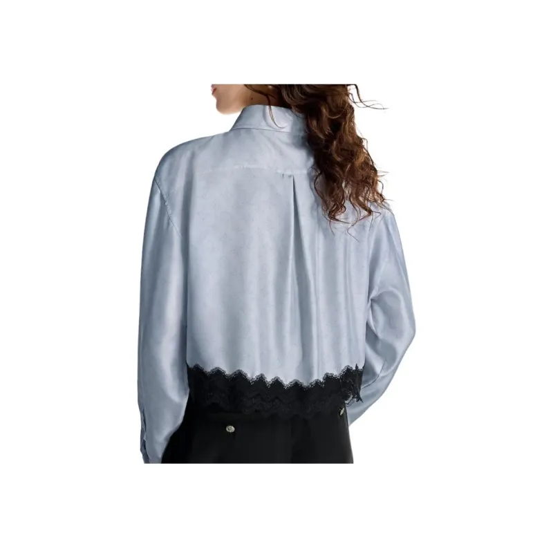 LOUIS VUITTON SS25 Shirt Women's Light Blue-2