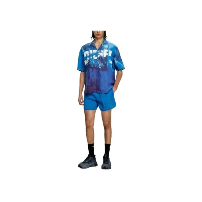 DIESEL Charles D Pop Printed Beach Shirt-2