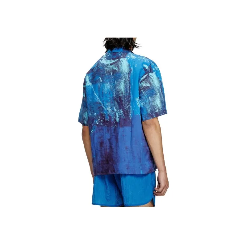 DIESEL Charles D Pop Printed Beach Shirt-1