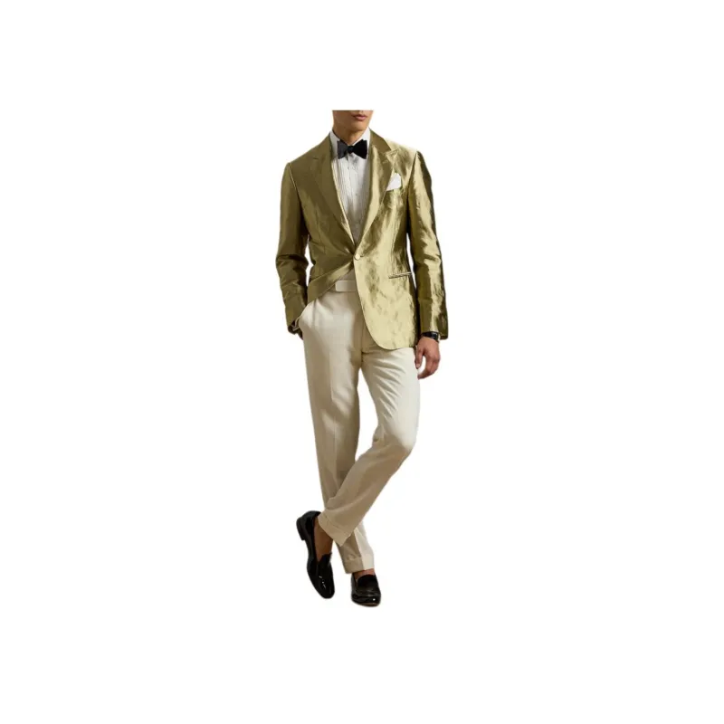 Ralph Lauren Purple Label Suit Trouser Men's White-1