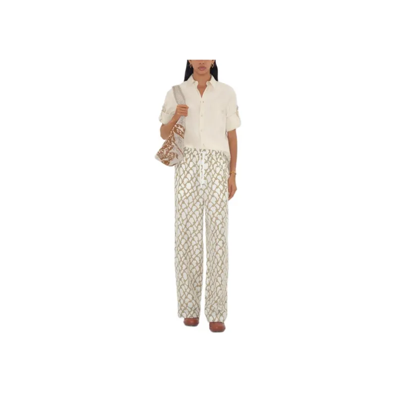 Burberry Knot print Trousers-1