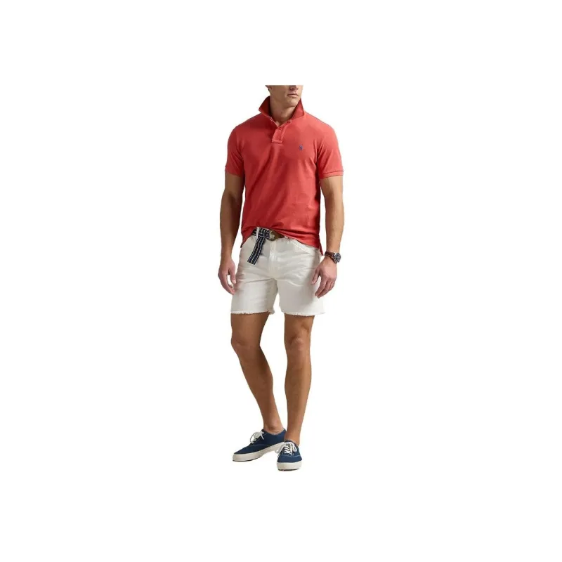 Polo Ralph Lauren Logo Embroidered Short Sleeved Polo Shirt-1