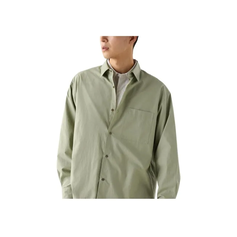 UNIQLO C Collection Shirts Unisex Emerald Green-1