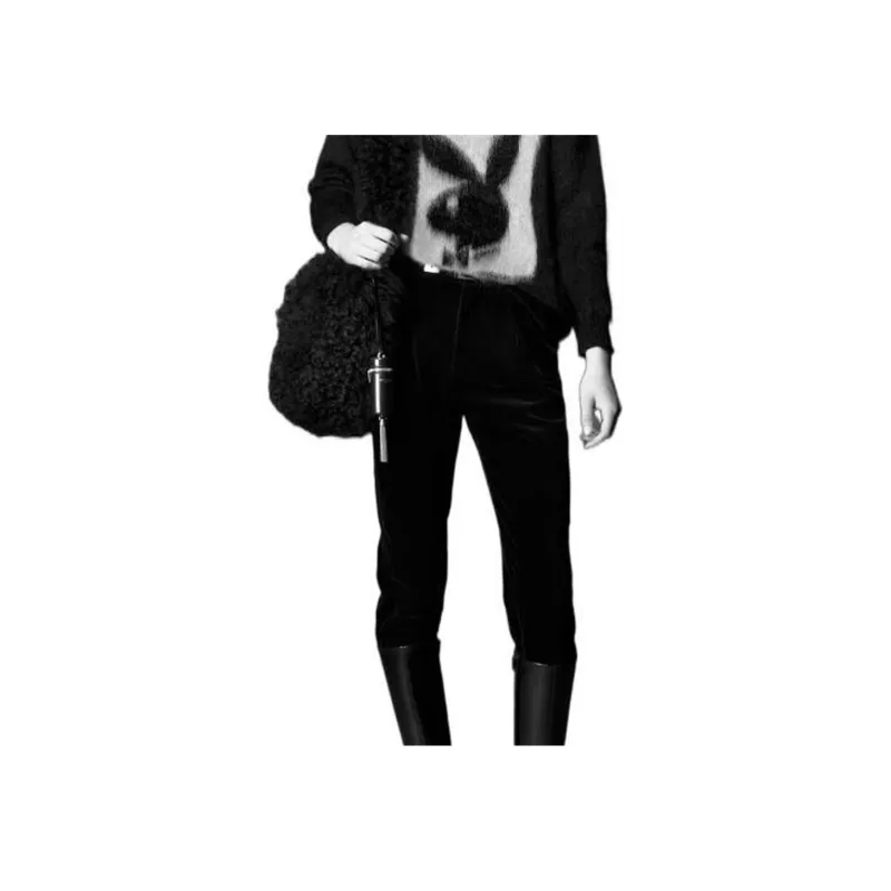 SAINT LAURENT Playboy Sweater In Mohair-3