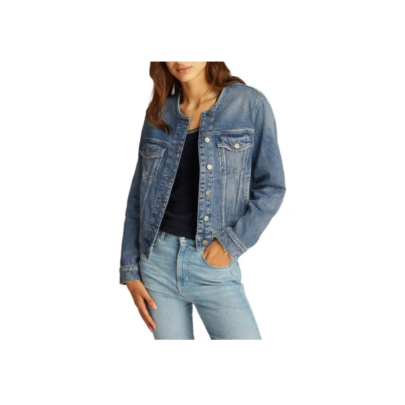 Tommy Hilfiger Denim Jacket Women's Blue-3
