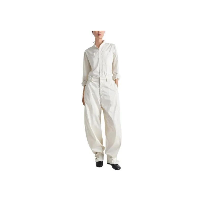 Lemaire Soft Volume Pants 'Creamy White'-1
