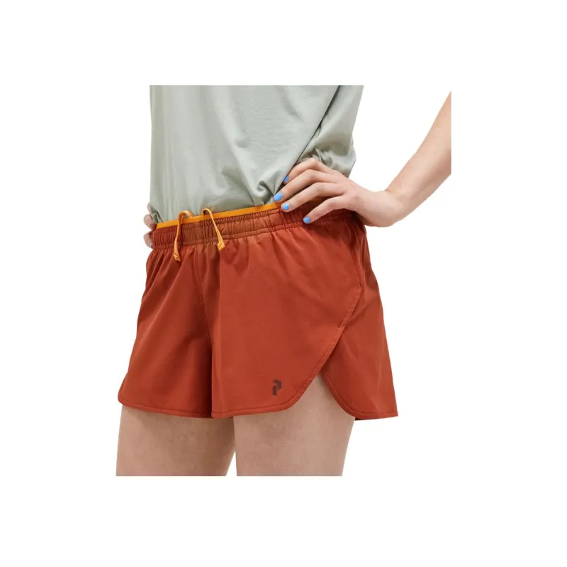 PEAK PERFORMANCE TRAIL LIGHT Casual Shorts Women's Copper Red/Amber Orange-2