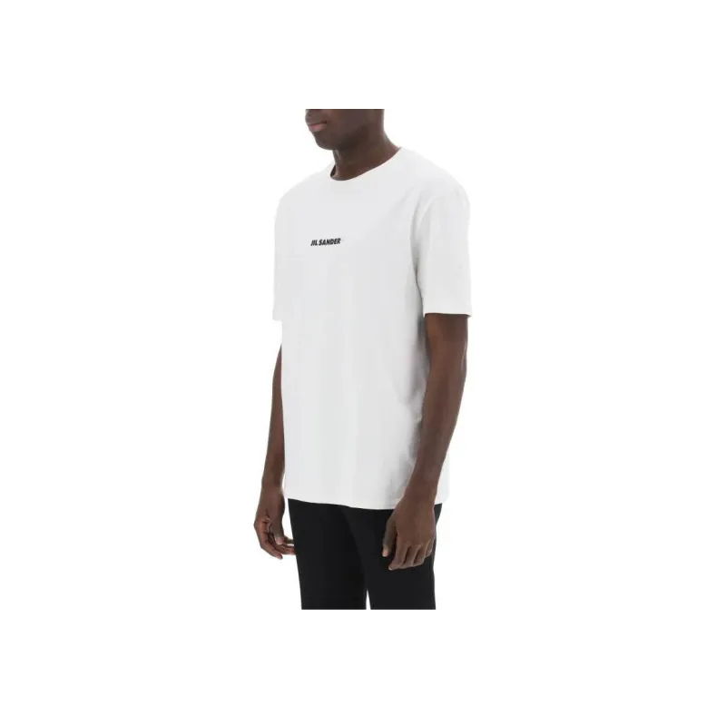 JIL SANDER Logo print T shirt-1