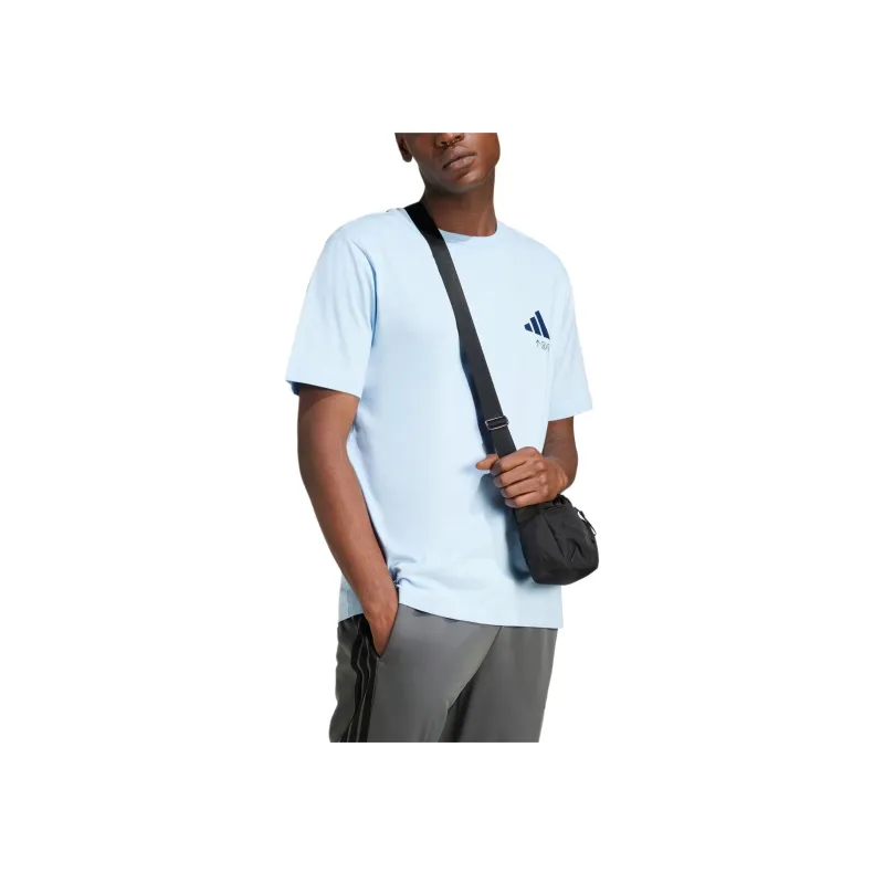Adidas Free Shipping With AdiClub Lounge Verbiage Friends Of Sport Graphic Tee-2