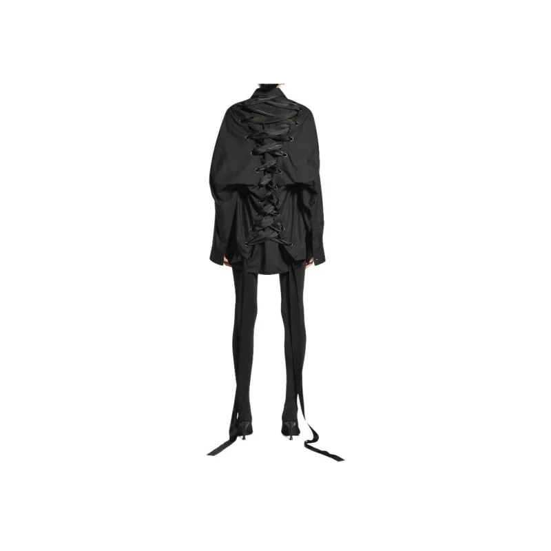 Balenciaga Shirts Women's Black-3