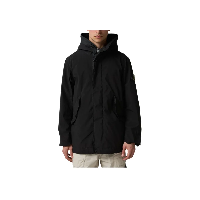 STONE ISLAND Compass patch Parka Jacket-1