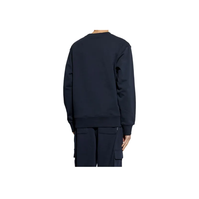 Moose Knuckles Logo Applique Crewneck Sweatshirt-3