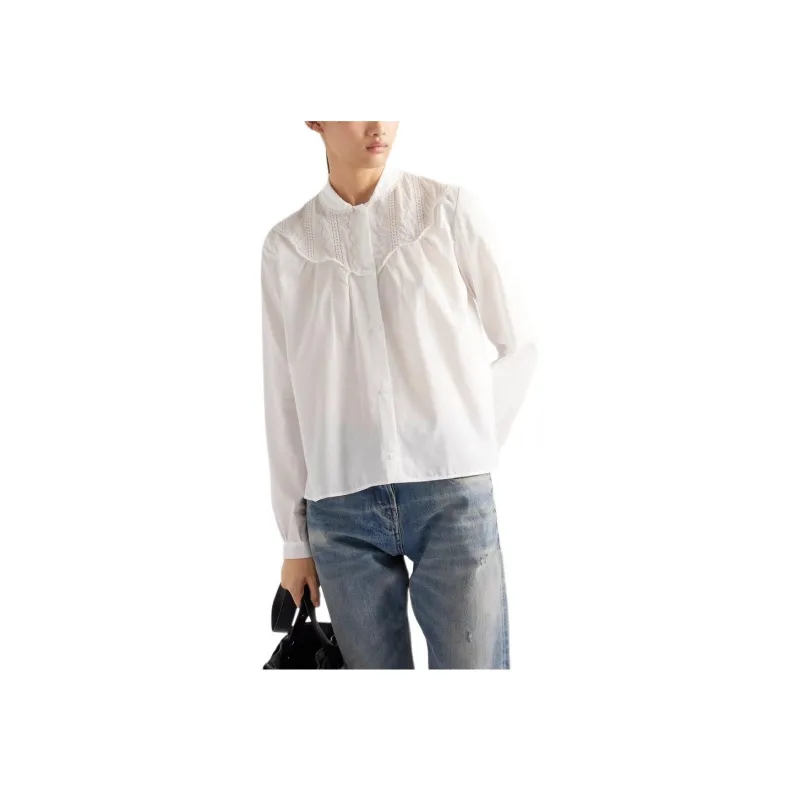 PRADA Shirts Women's White-2