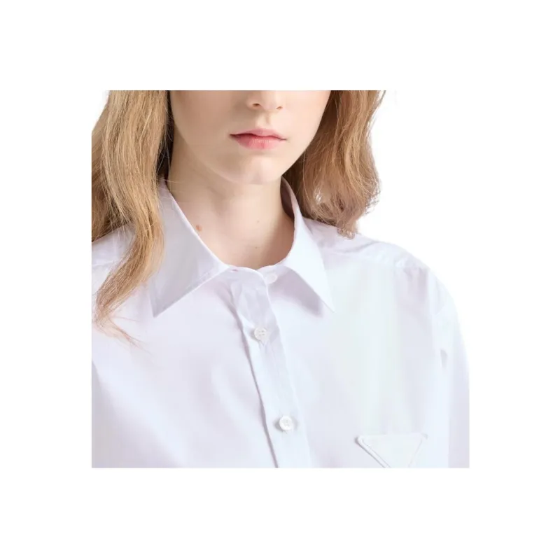 PRADA Shirts Women's White-4