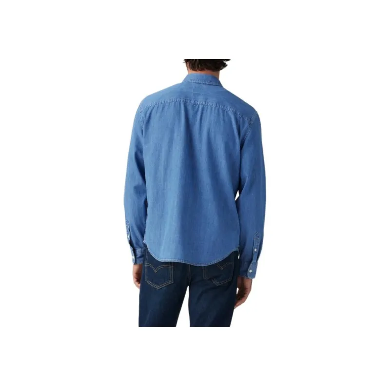 Levis Shirts Men Blue-1