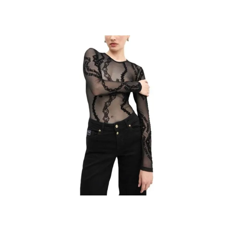VERSACE JEANS COUTURE Bodysuits Women's Black-3