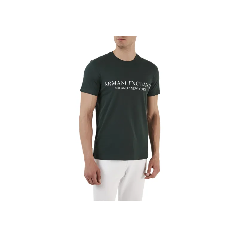 ARMANI EXCHANGEAE T Shirt Men's Green-3