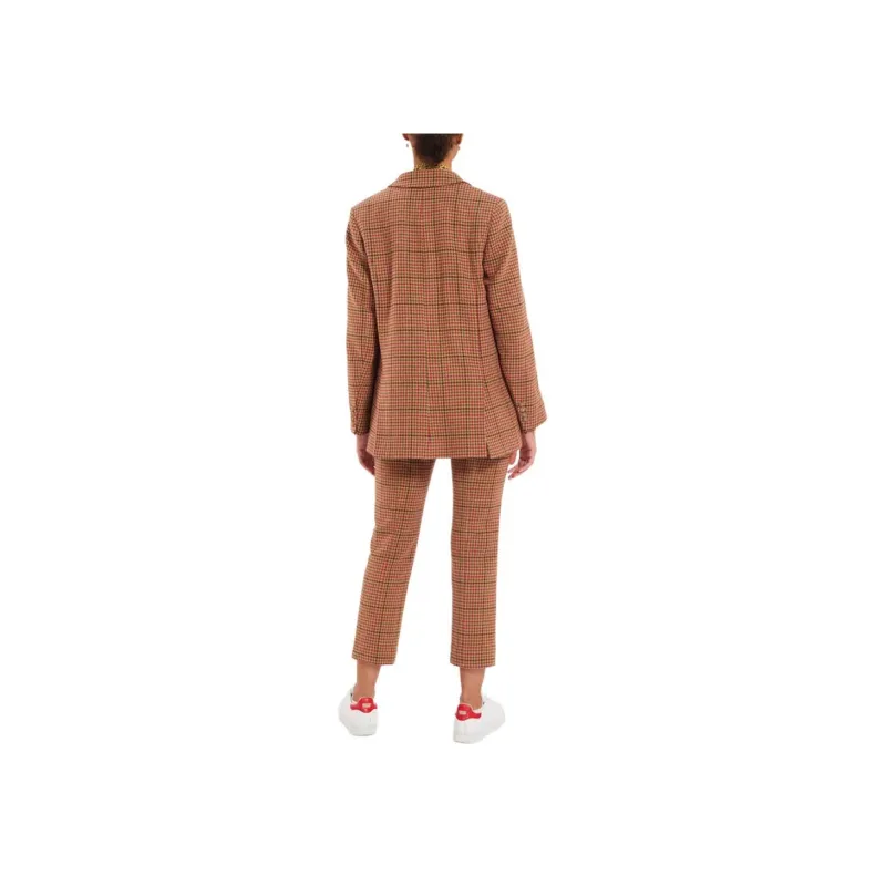 INES DE LA FRESSANGE Business Suit Coat Women's Brown-1