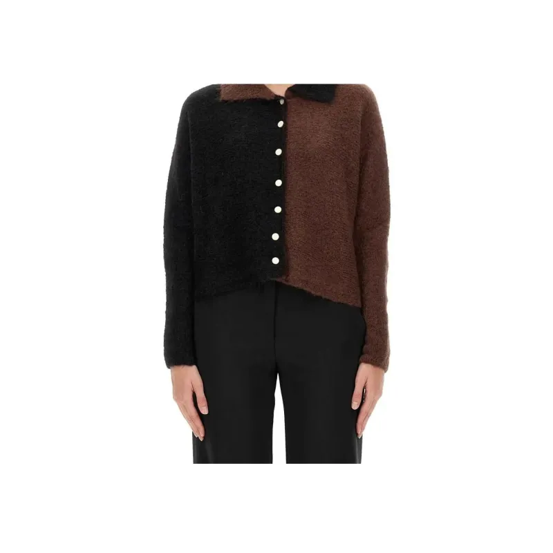 Alysi Colourblock Cardigan-0
