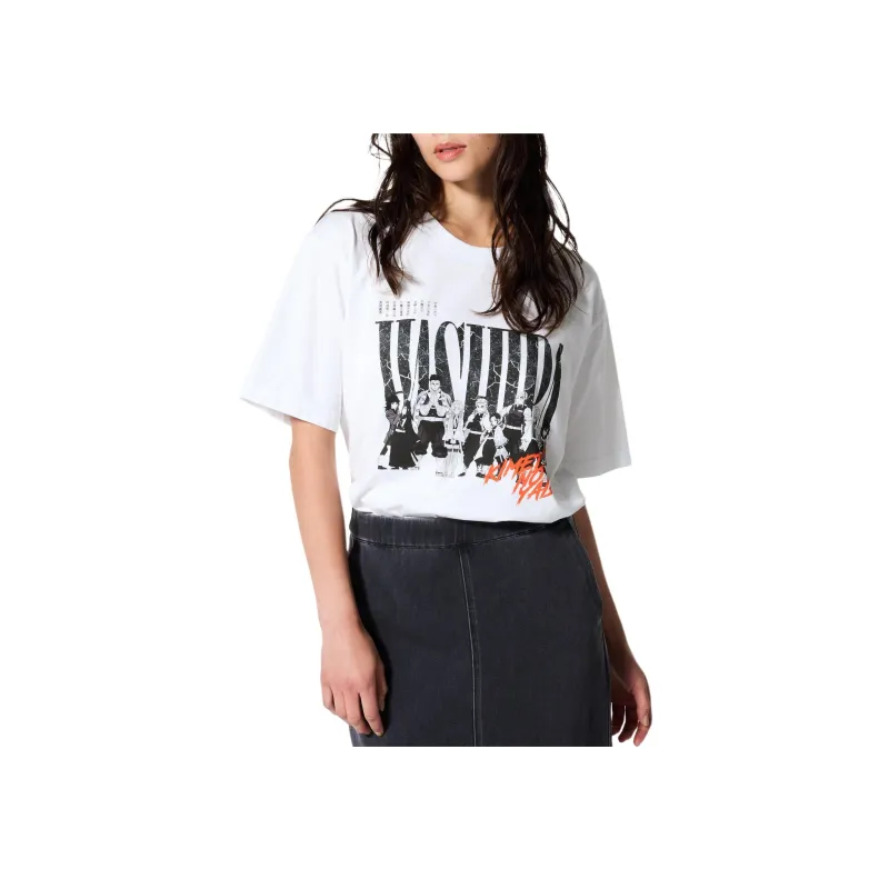 UNIQLO X Spell Fight Co titled Series T Shirt Unisex White-1