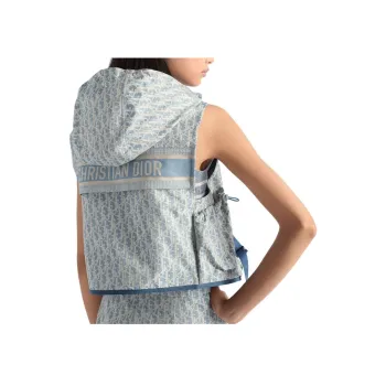 DIOR Dioriviera Vest Women's Blue White