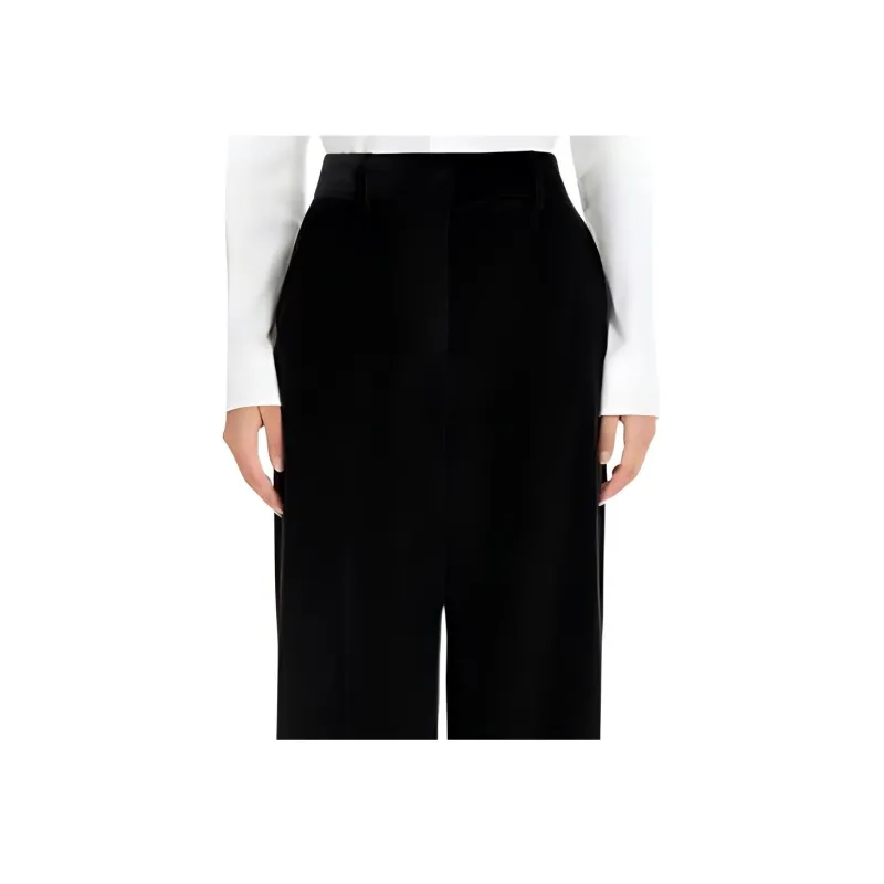 Max Mara Wide leg Velvet Trousers-3