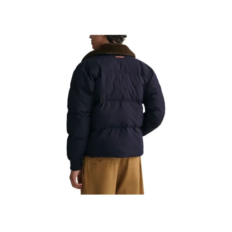 GANT Puffer Jacket Men's Marine Blue-3