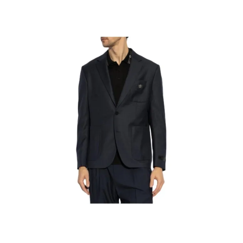VERSACE Medusa Head Single Breasted Tailored Blazer-2