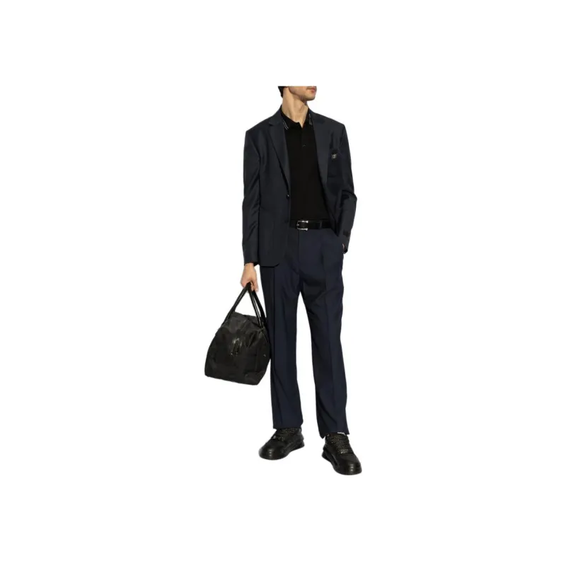 VERSACE Medusa Head Single Breasted Tailored Blazer-1