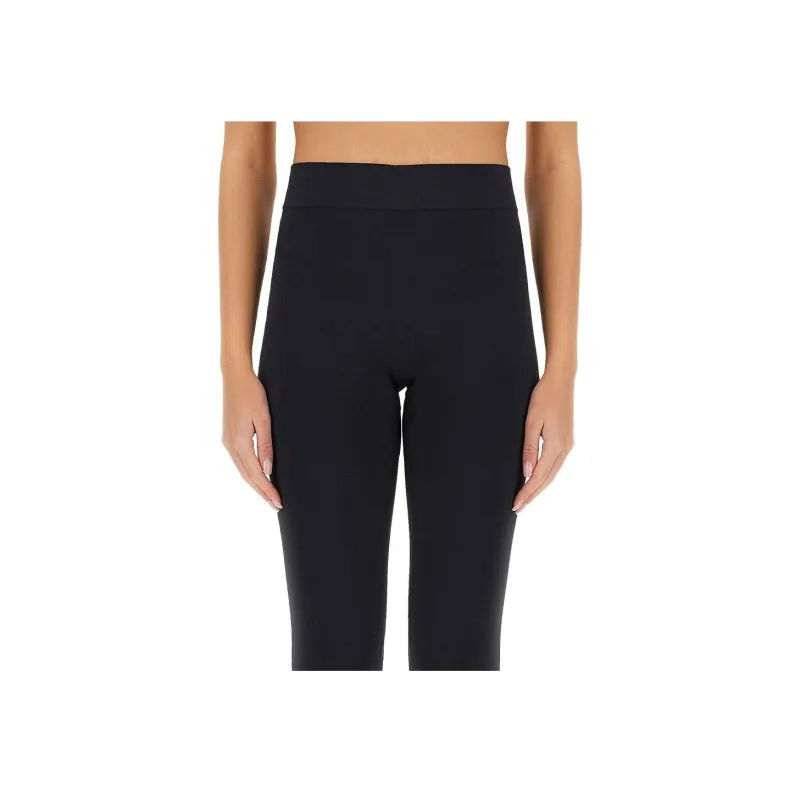'S MAX MARA Basilea Logo Lettering Leggings-3