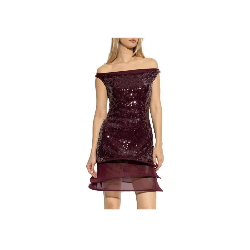TORY BURCH Sequined Hoop Dress-2