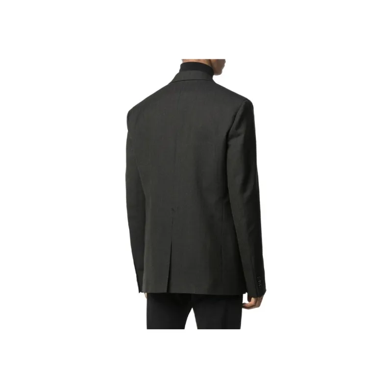 Bottega Veneta Business Suit Coat Men's Dark Gray-2