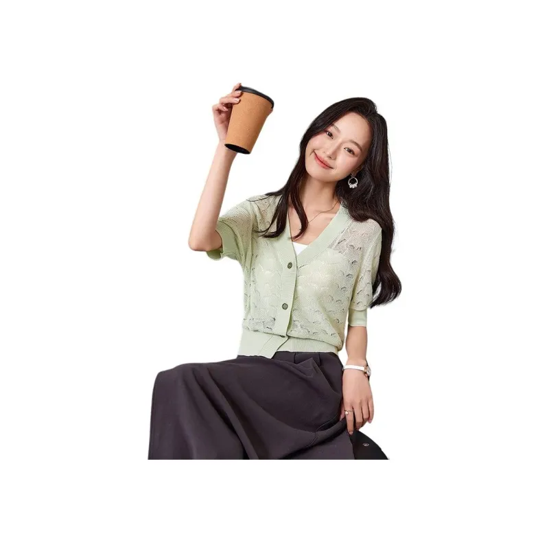 OUNIXUE Summer Knitwear Women's-2