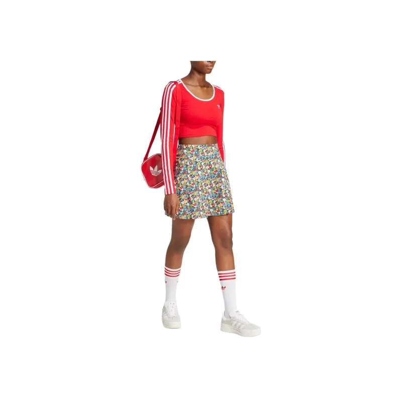 Adidas X Liberty London Pleated Mini Skirt-1