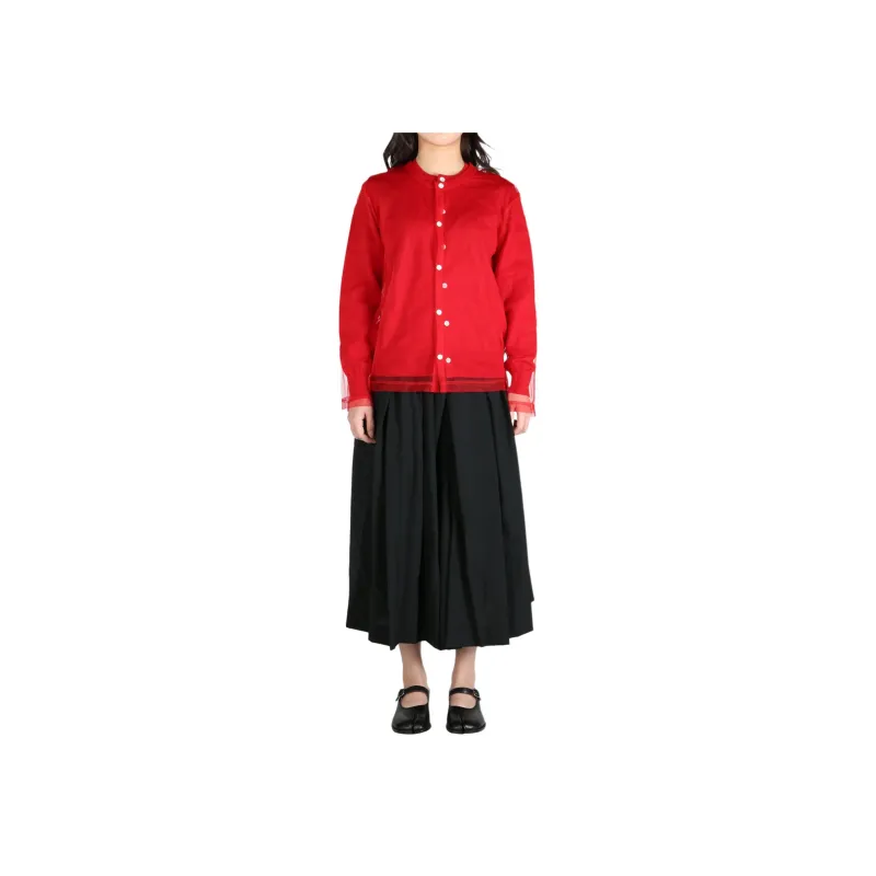 Comme Des Garçons Layered Cardigan-1