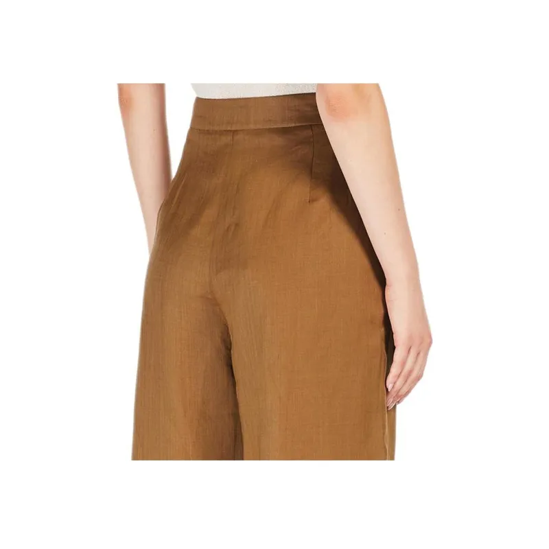 MaxMara Casual Pants Women's Brown-3
