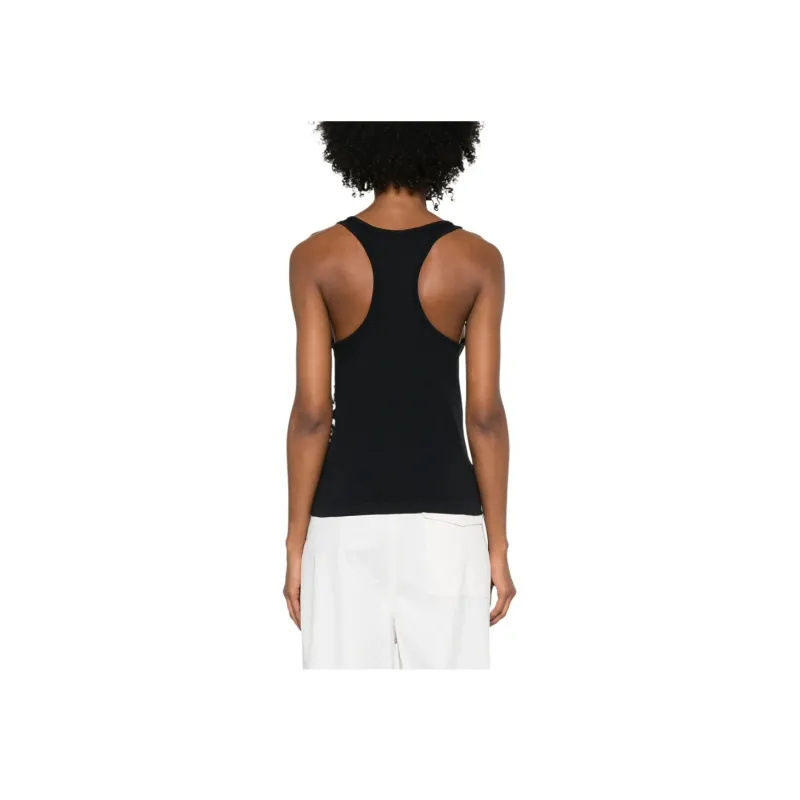 'S MAX MARA Fortuna Logo jacquard Tank Top-2