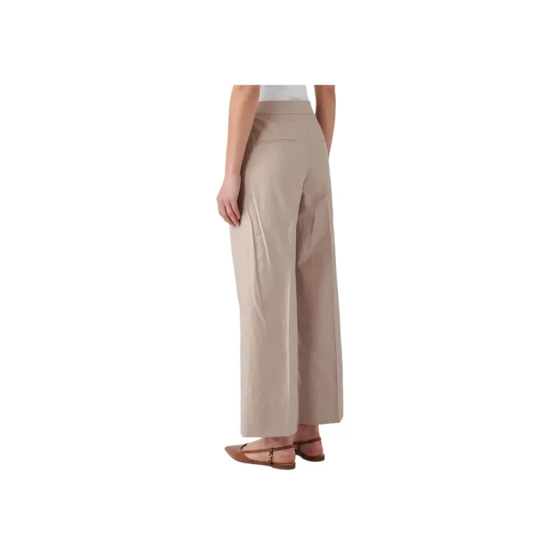 'S MAX MARA Drawstring Wide Leg Pants-4