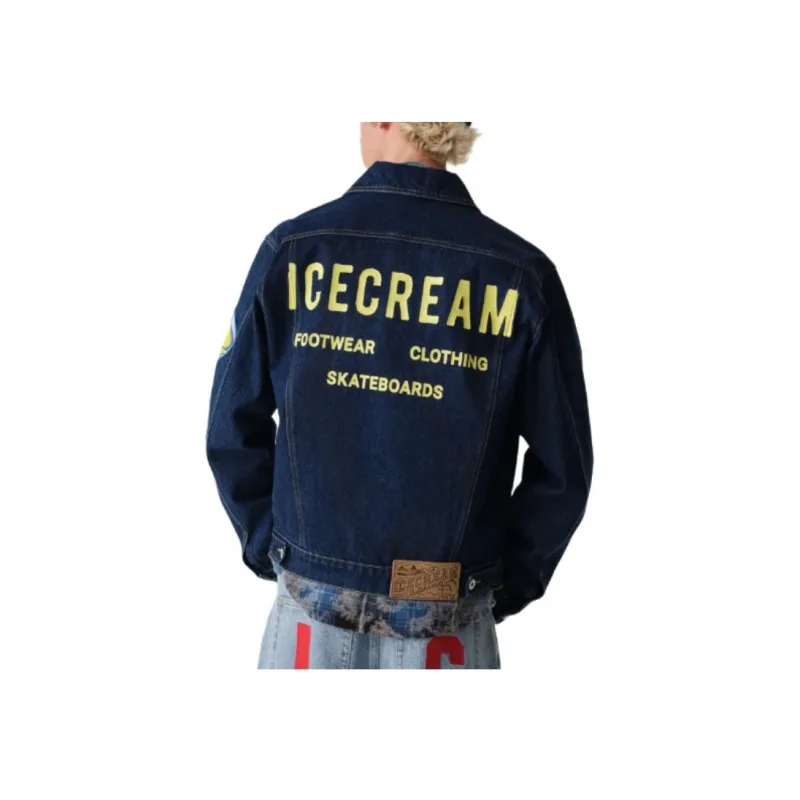 ICECREAM Spring Denim Collection SS25 Jackets & Coats Unisex Indigo-2