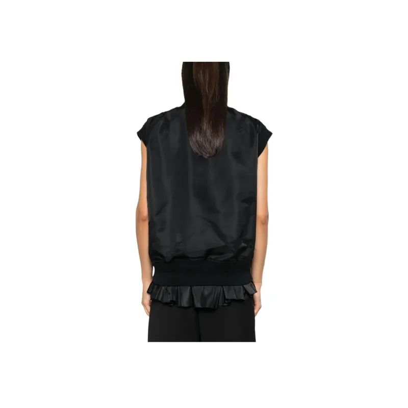 Sacai Zip Up Twill Blouson Jacket-4