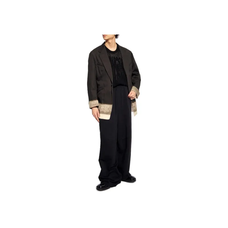 MM6 Maison Margiela Open Knitted Crewneck Jumper-1