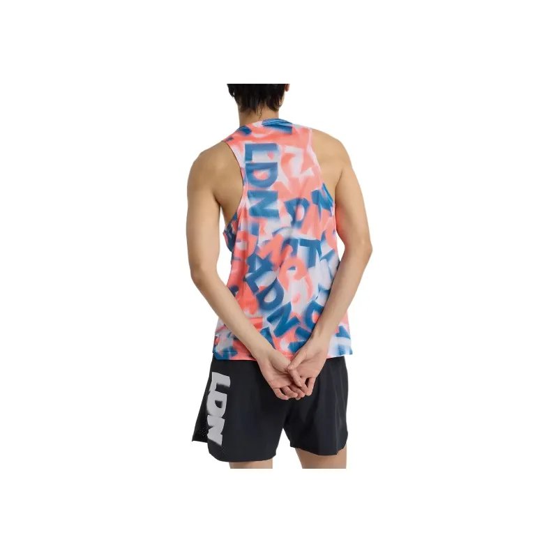 New Balance London EditionAthletics Singlet Tank Top Men's Blue-0