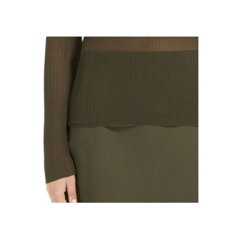 MaxMara Sweater Women's Olive Green-3