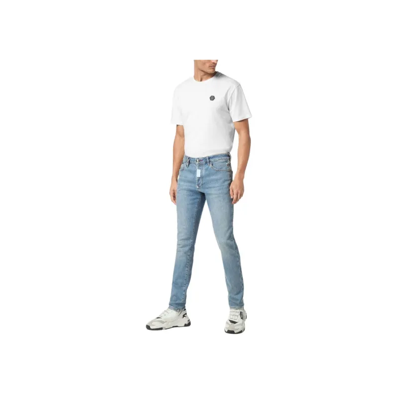 PHILIPP PLEIN Hexagon appliqué Jeans-2