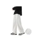 White Gray[Spring Fall No Fleece-Lined]
