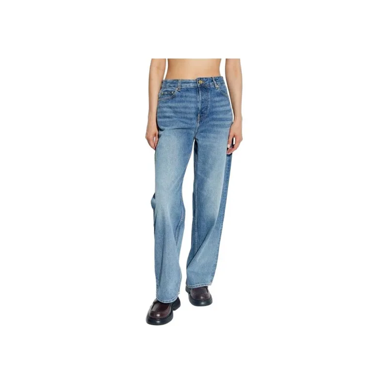 GANNI Izey Straight Leg Jeans-2